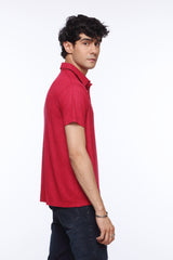 Red Blue Basic Polo Shirt for Men | Revolve