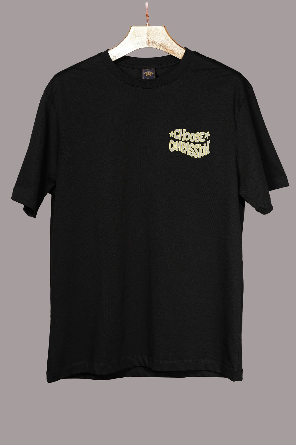 Black Round Neck T-Shirts