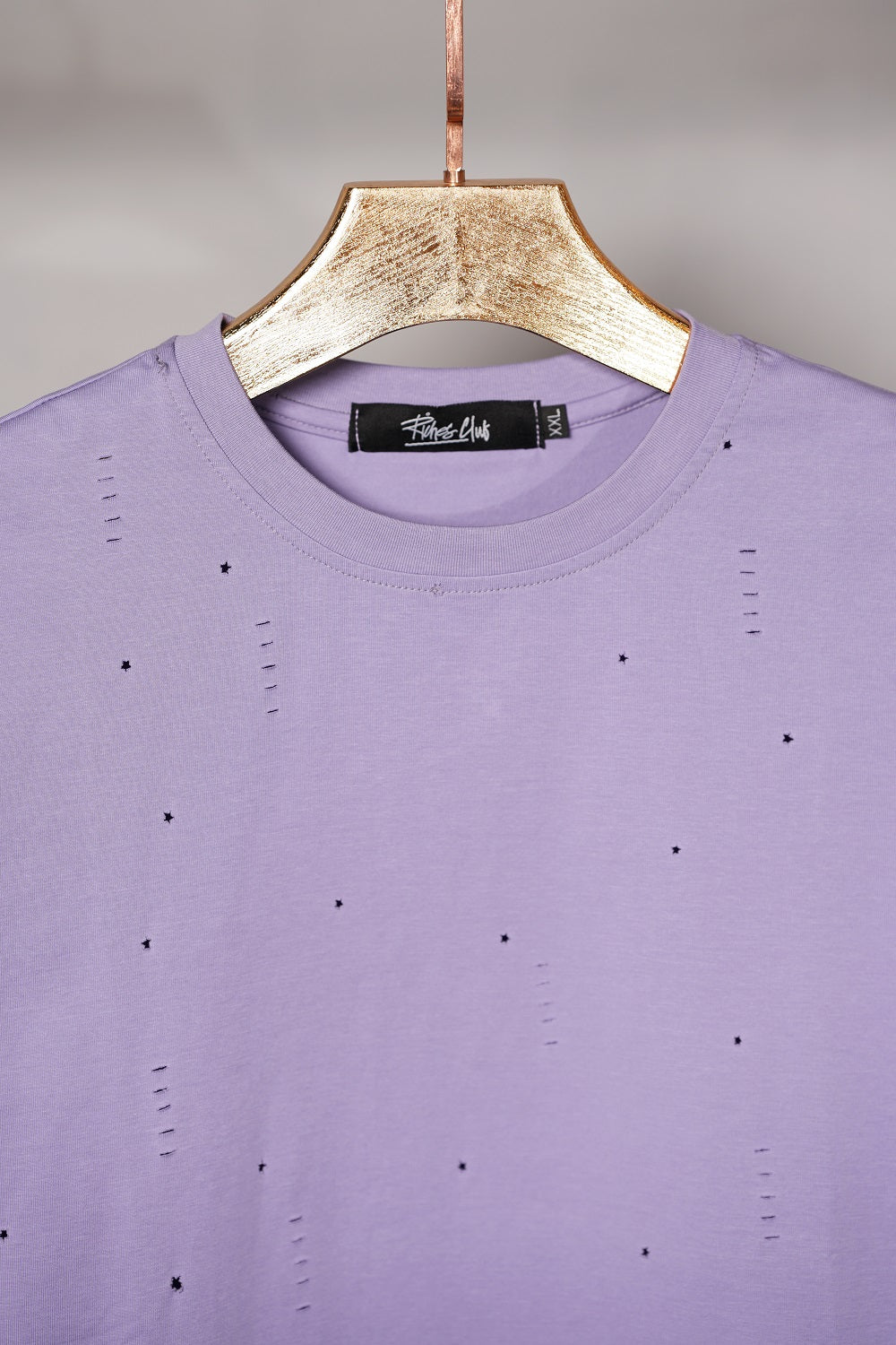 Purple Round Neck T-Shirts for Men