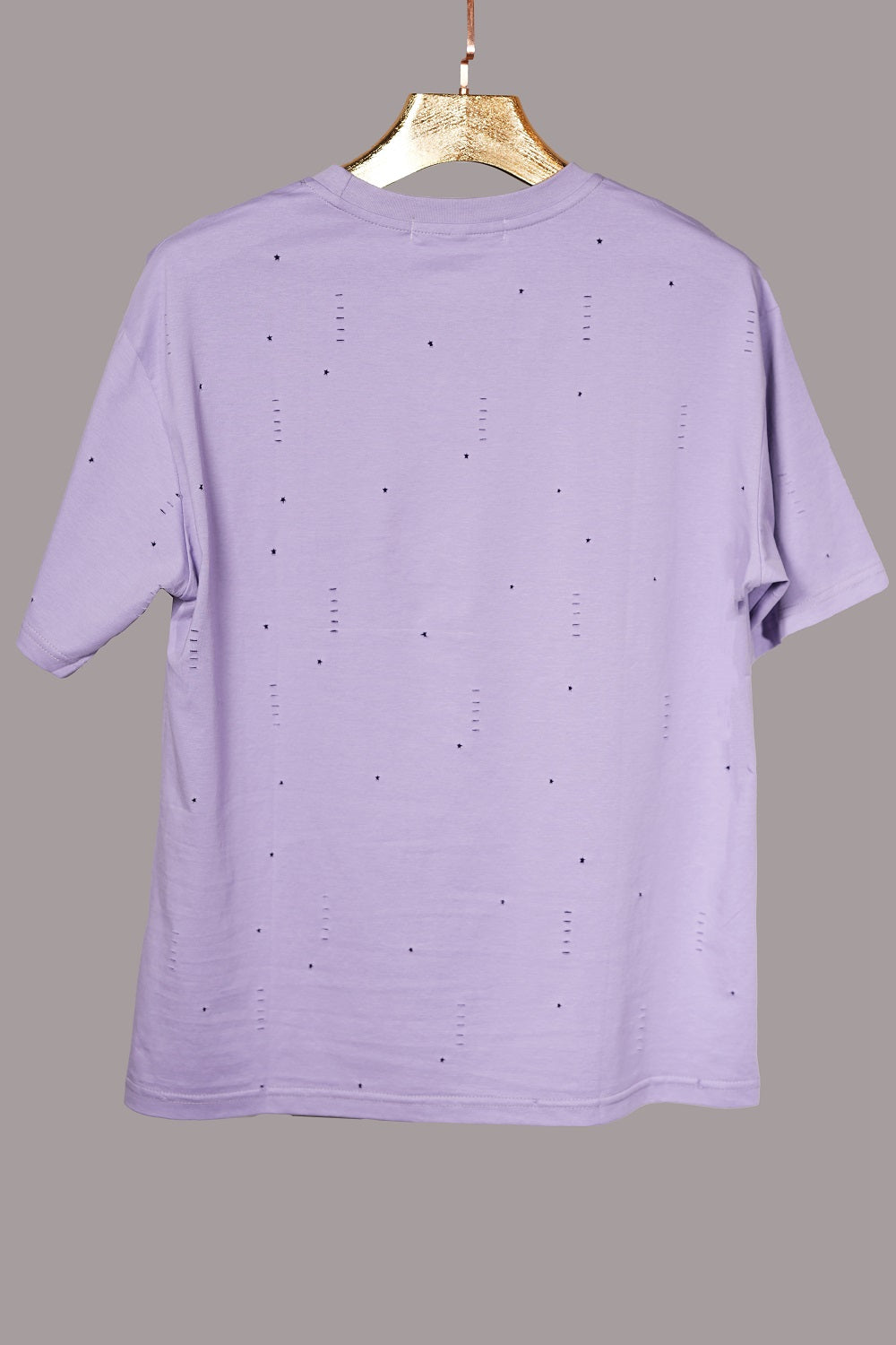 Purple Round Neck T-Shirts for Men