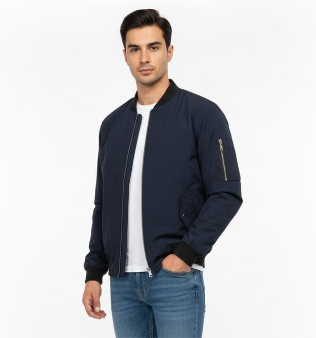 Blue Cotton Jacket