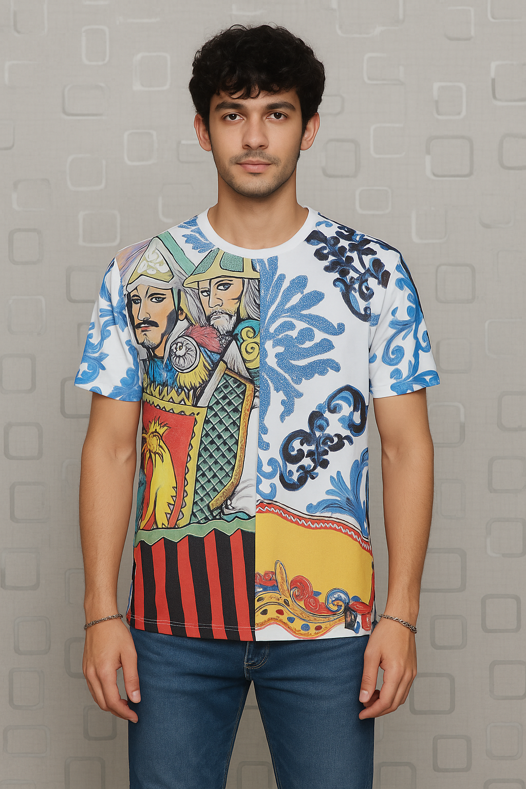 "Royale Valor Printed Tee" – The Riches Club