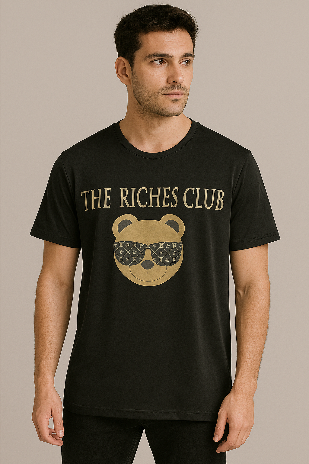 "The Riches Club – Luxe Bear Tee"