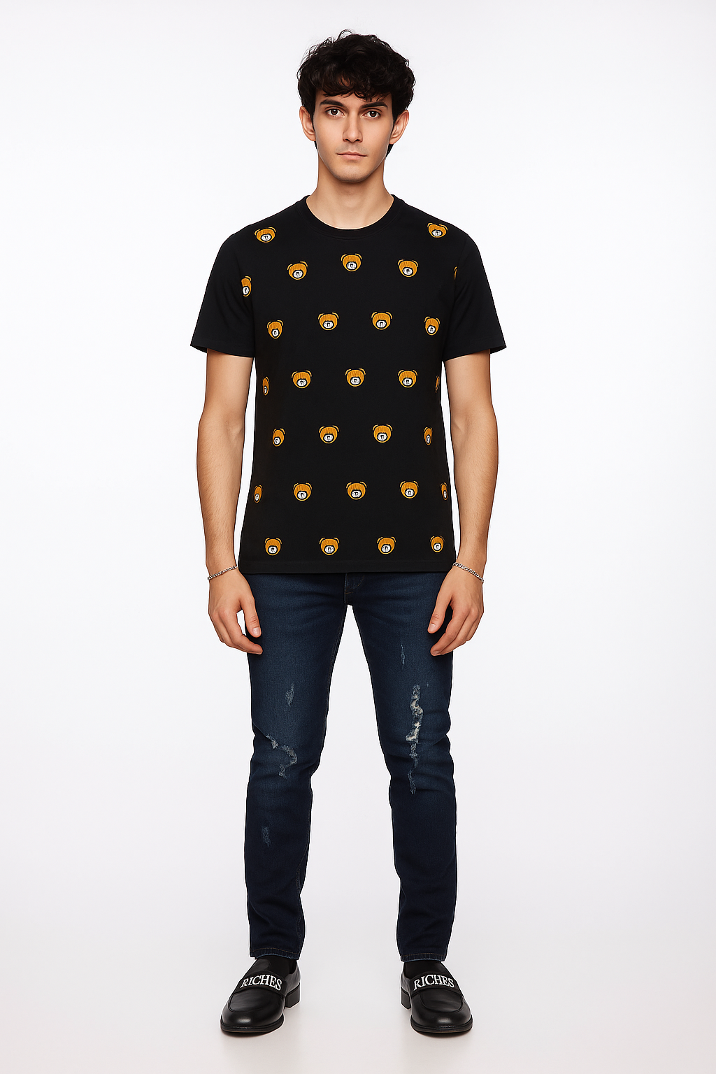 Bear Printed T-Shirts for Men & Women