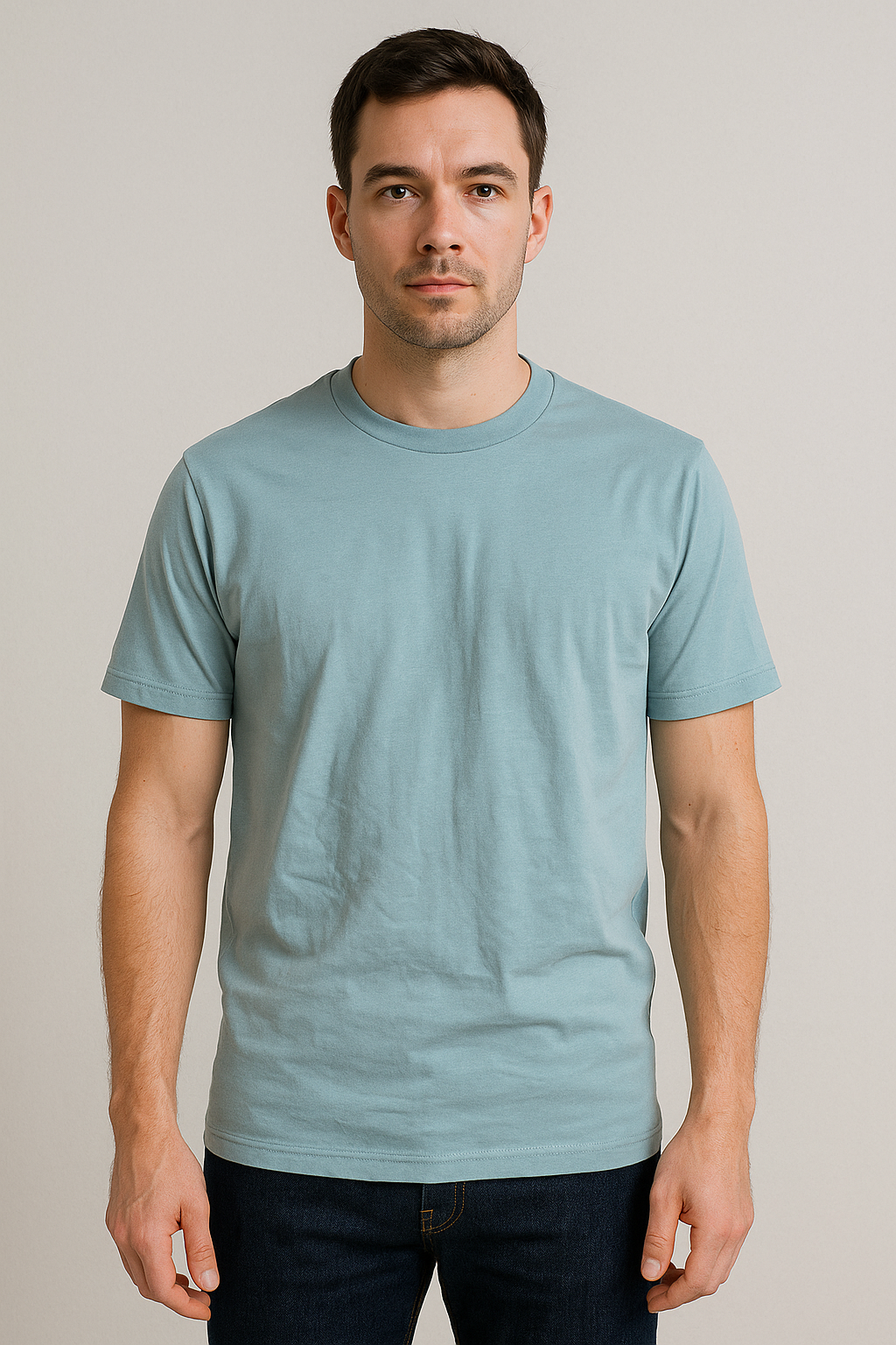 Sky Blue Classic Fit T-Shirt