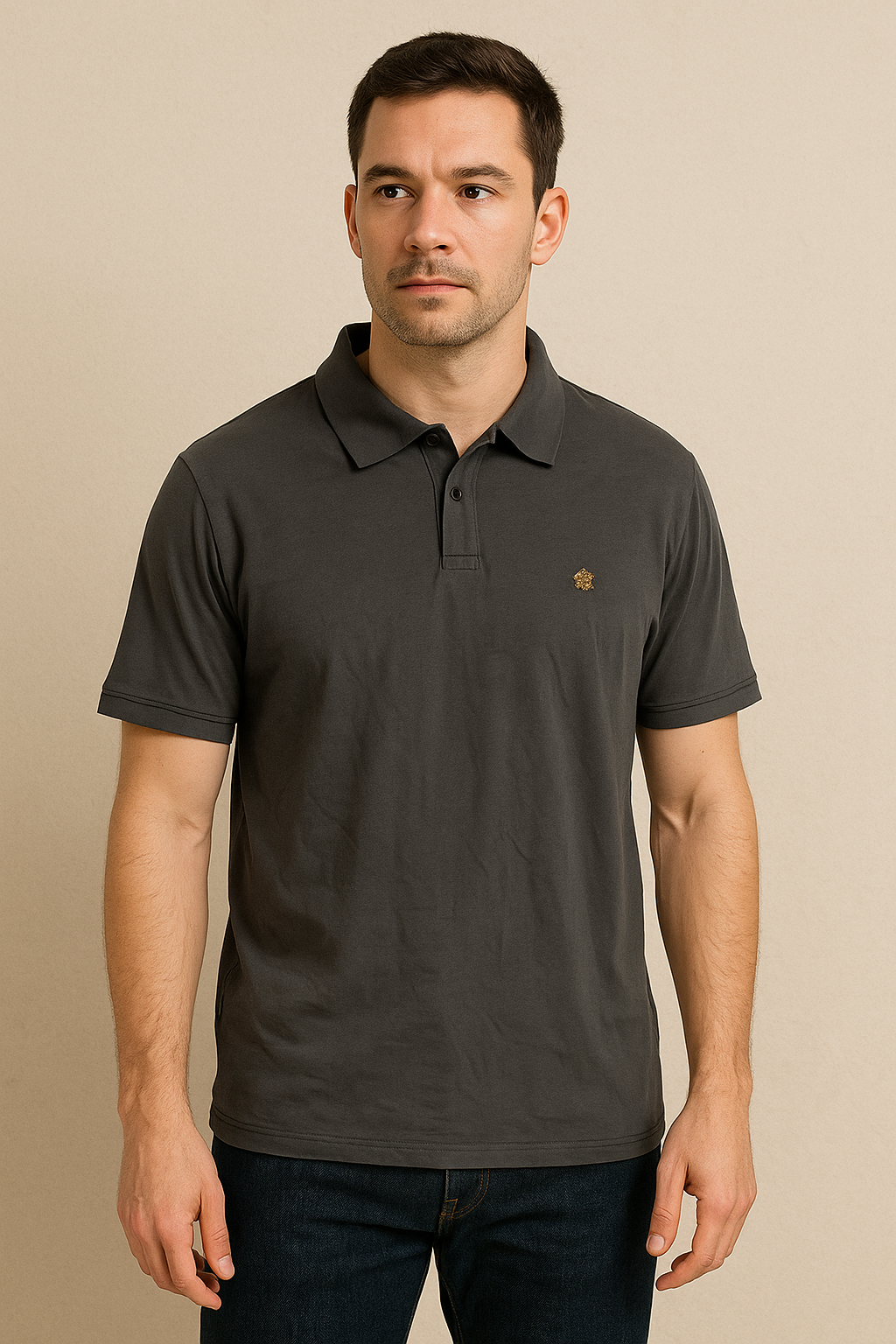 Charcoal Heritage Polo Shirt