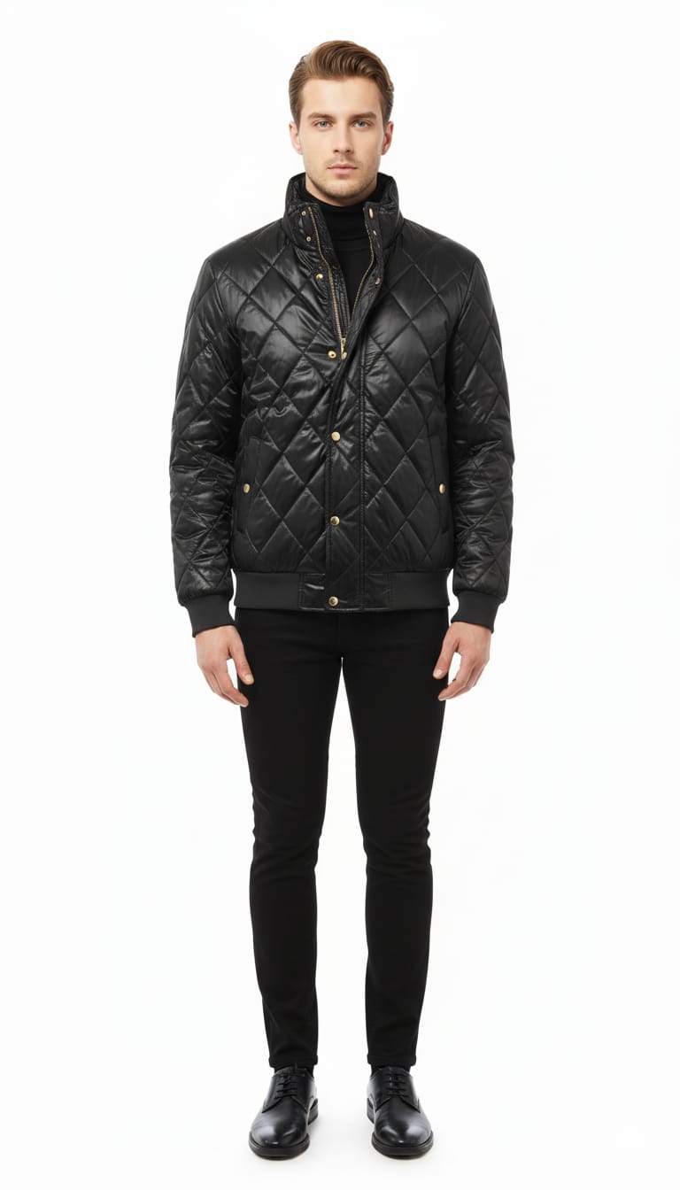 Black Diamond Cut Jacket