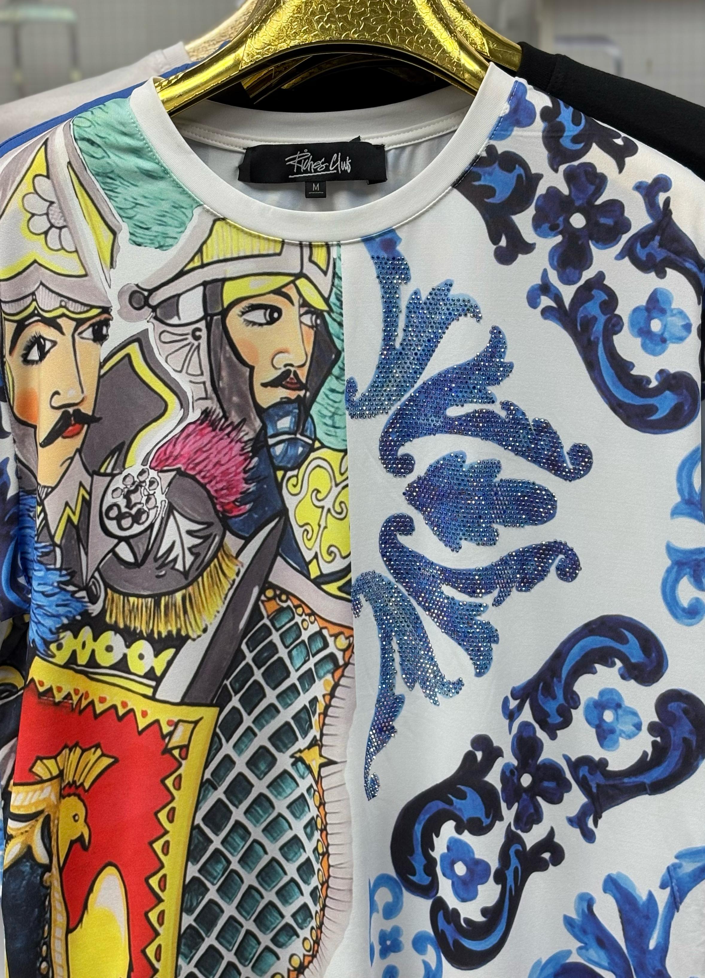 "Royale Valor Printed Tee" – The Riches Club