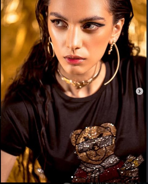 Bear Printed Luxury Shirt For Women