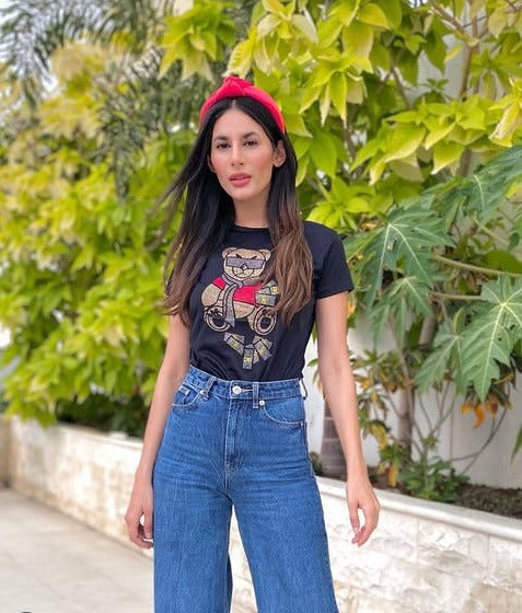 Bear Printed Luxury Shirt For Women