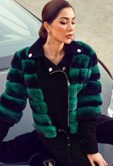 Feather Jacket - Green
