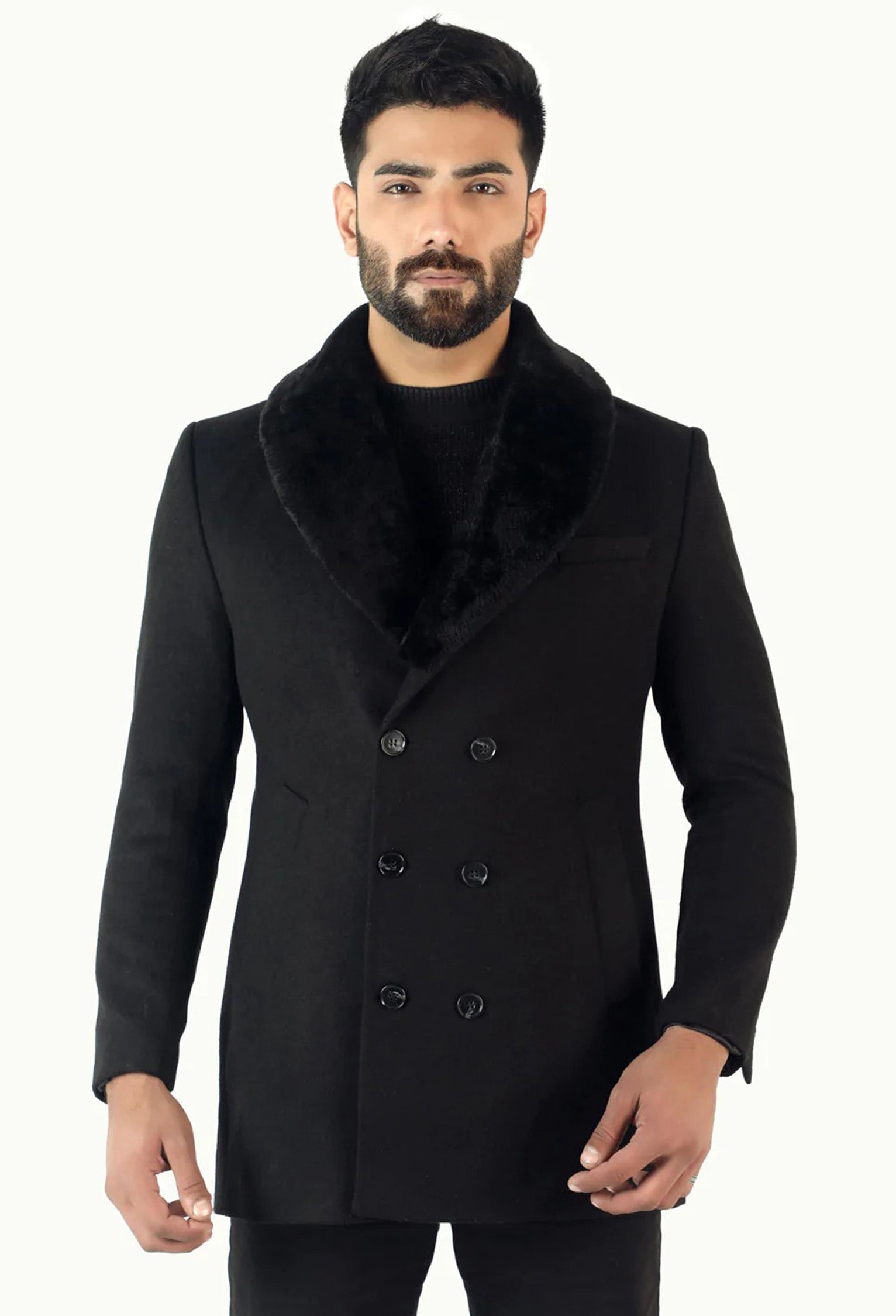 Hoper Overcoat - Black