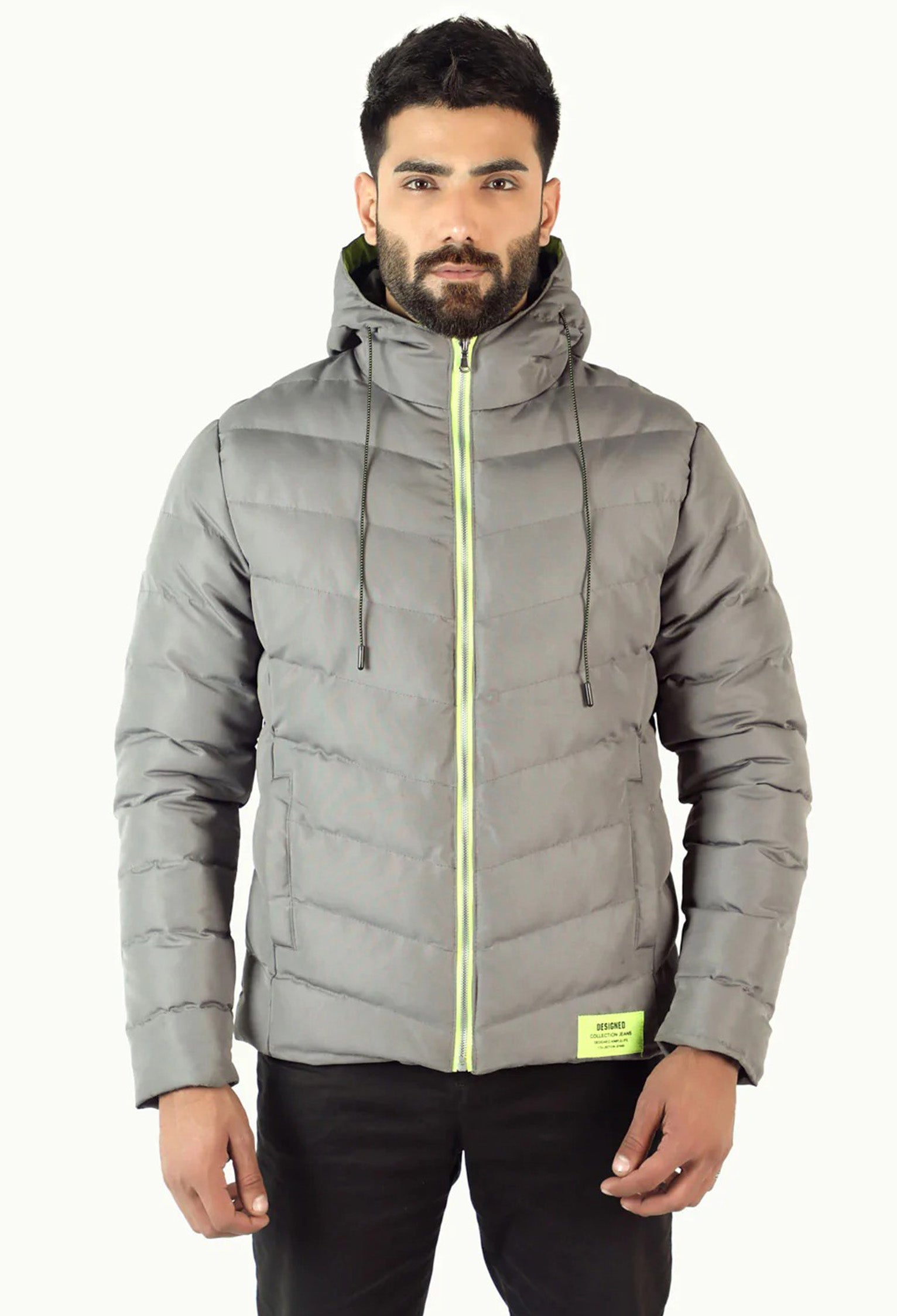 Merge Hooded Jacket - Grey