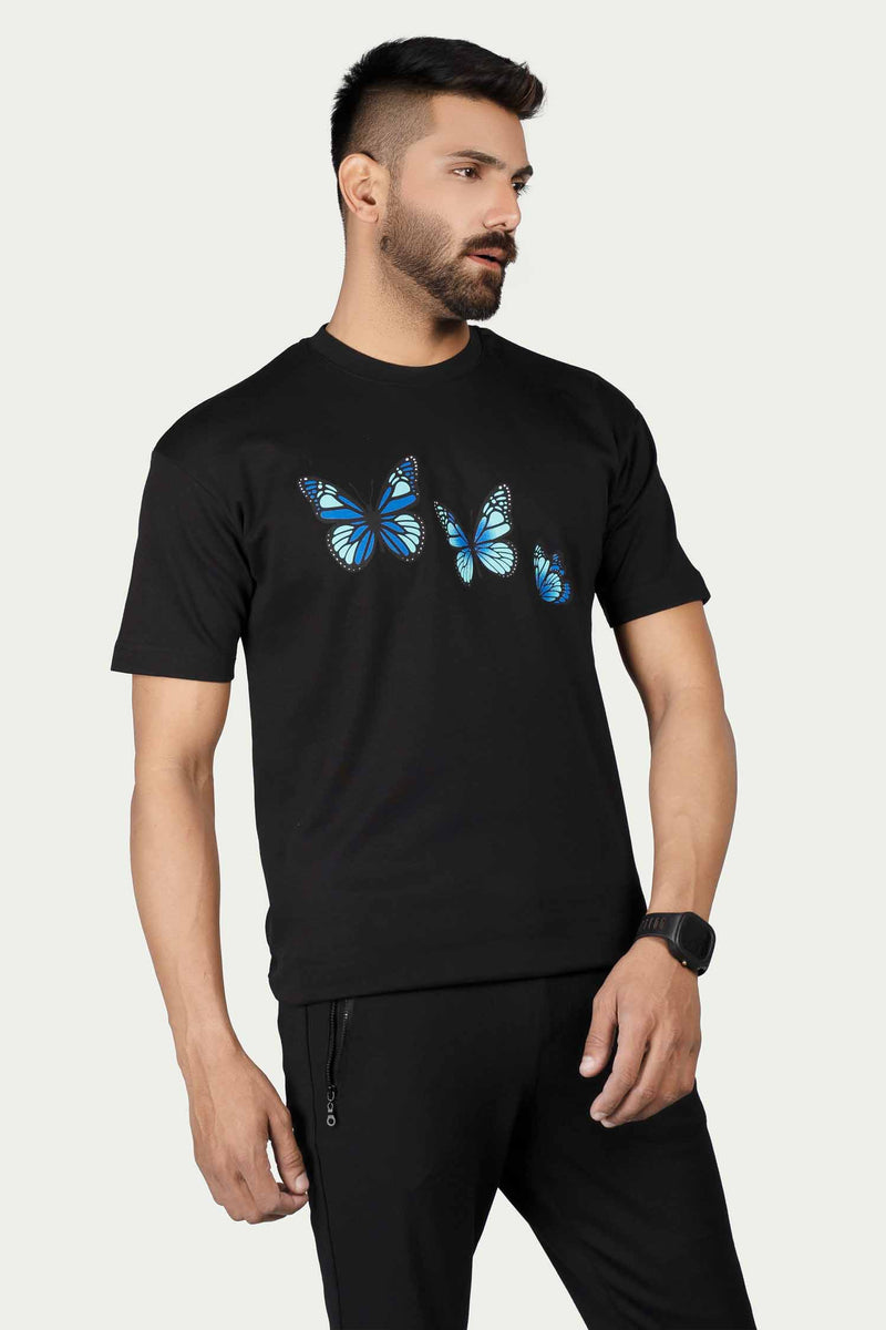 Street Fly T-Shirt - Black - D04