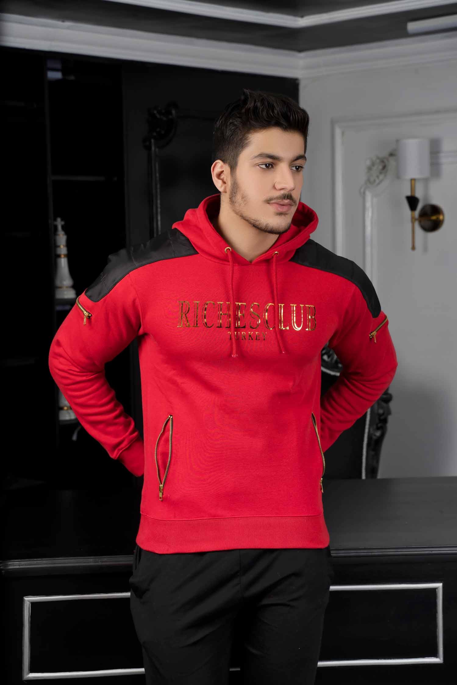 Street Fly Hoodie - Red - D18