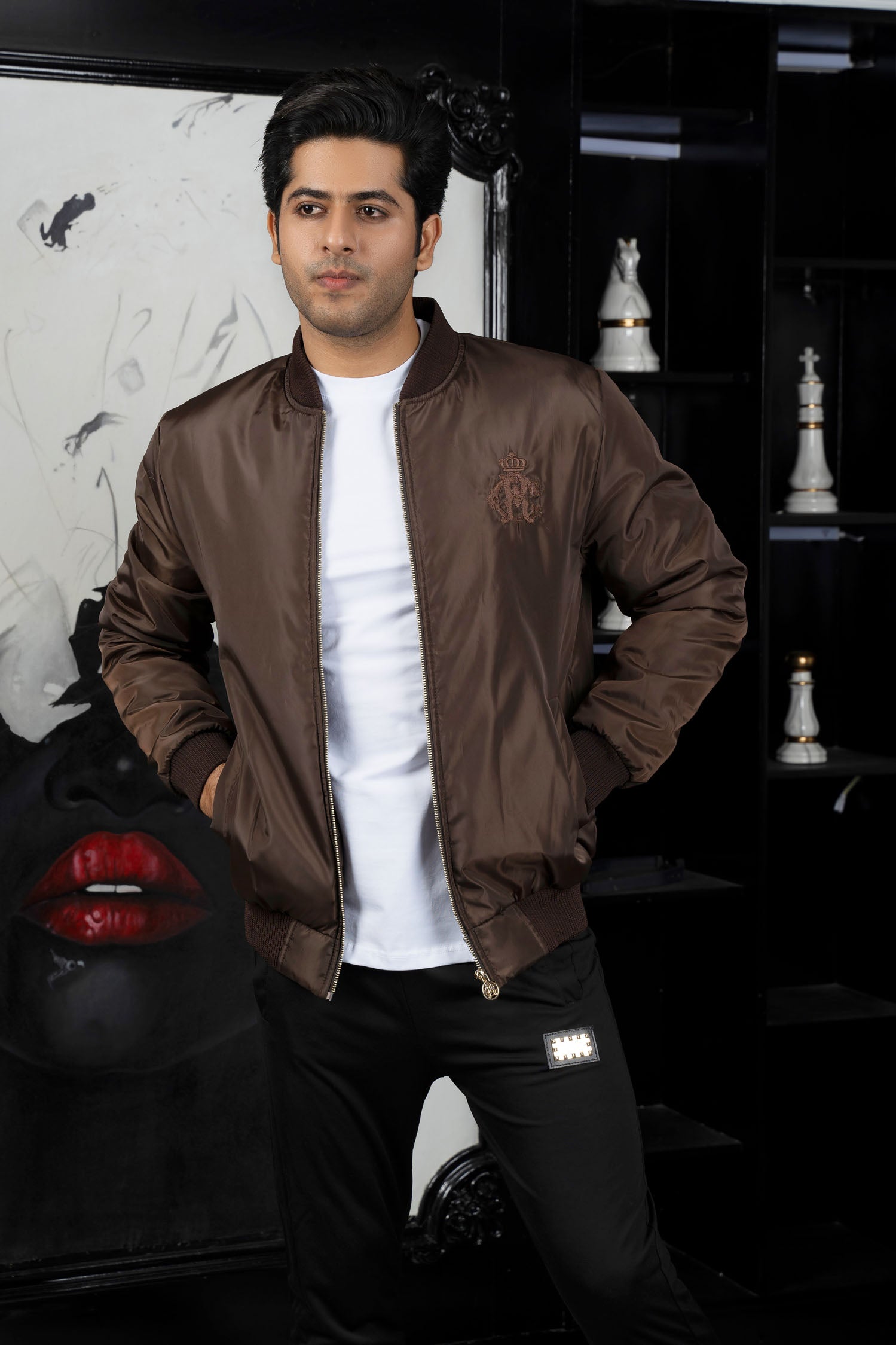 Street Fly Jacket - Brown - D34