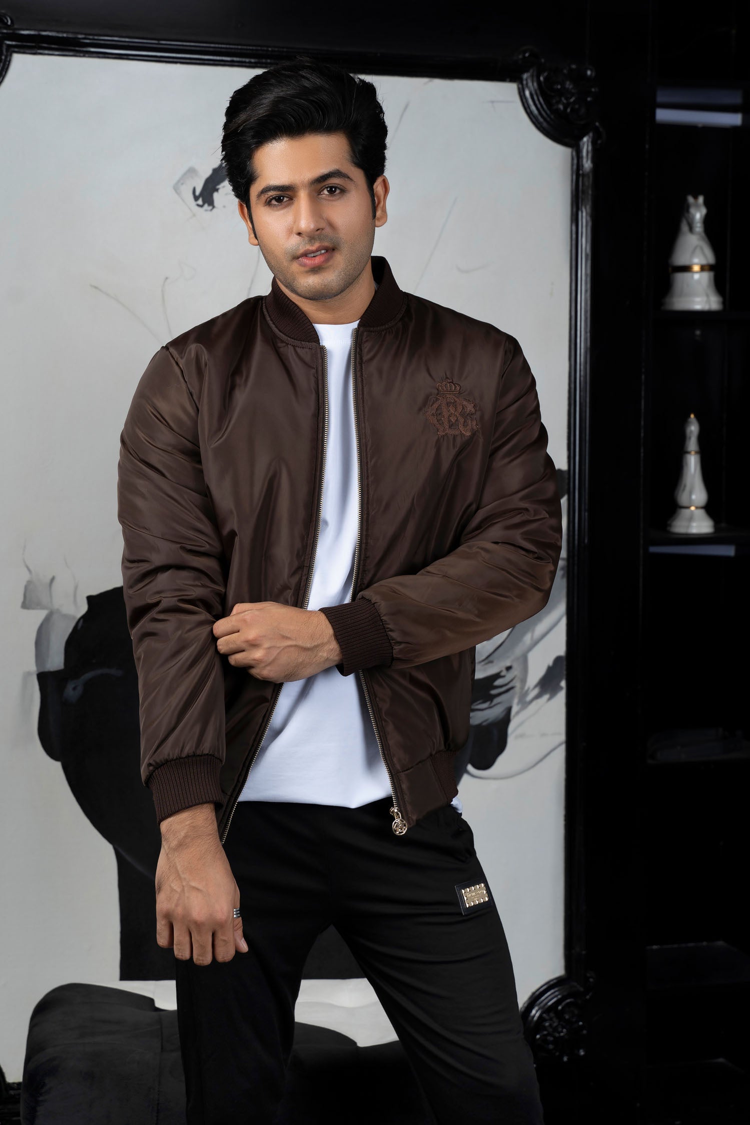 Street Fly Jacket - Brown - D34