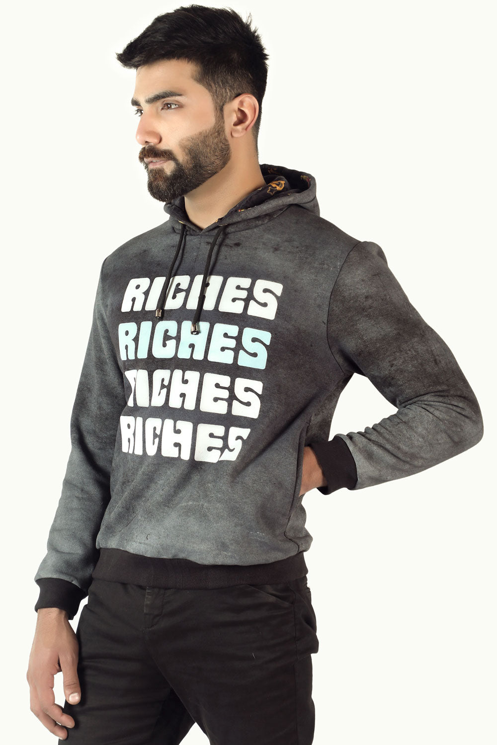 Invictus Overhead Hoodie - Black