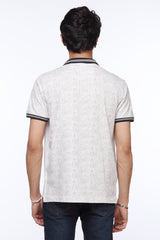 White Polo Shirt for Men | Textured | Revolve