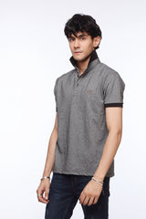 Grey Basic Polo Shirt for Men | Revolve