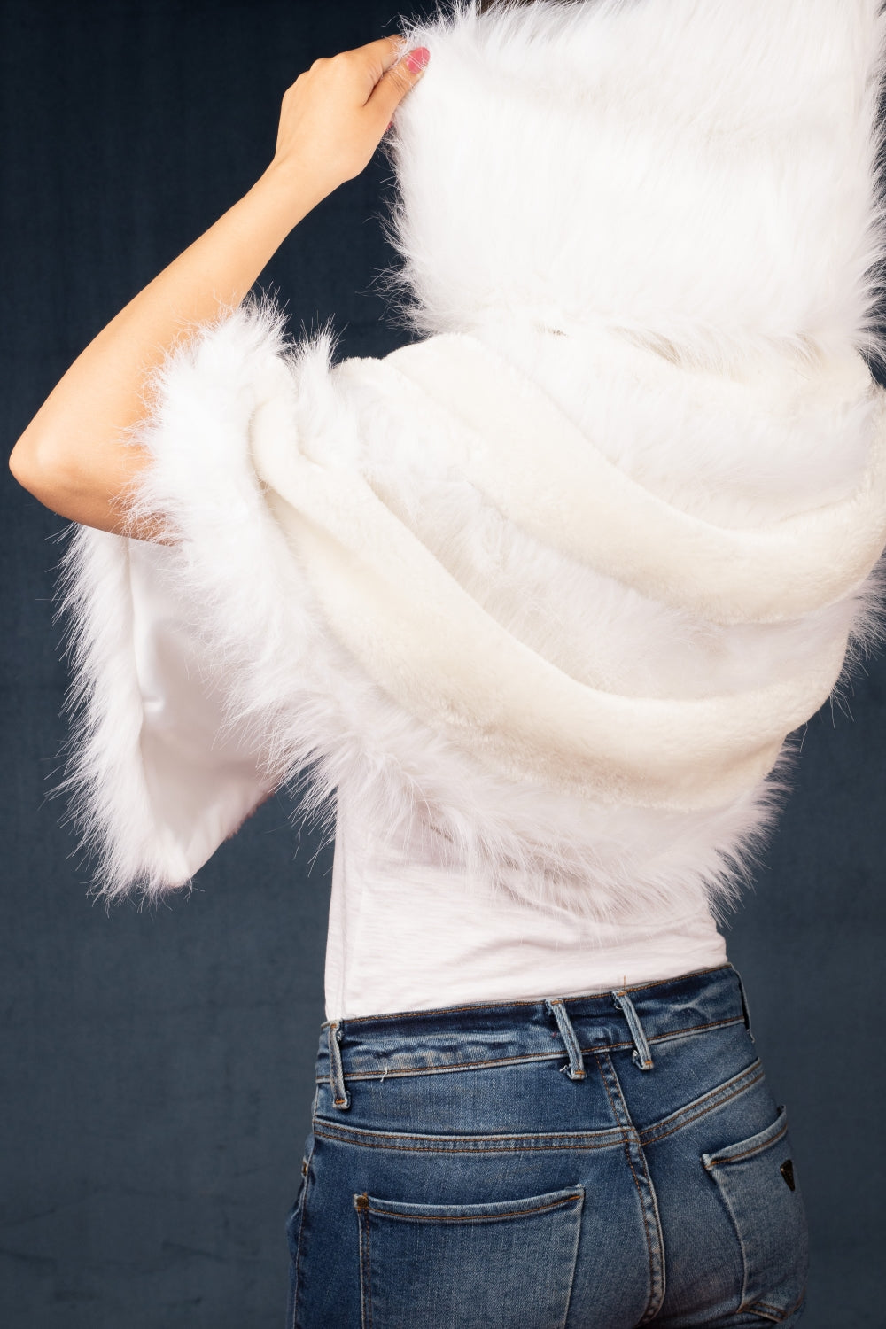 Frosty Fur Cape