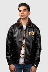 Brown Fur Collar Jacket