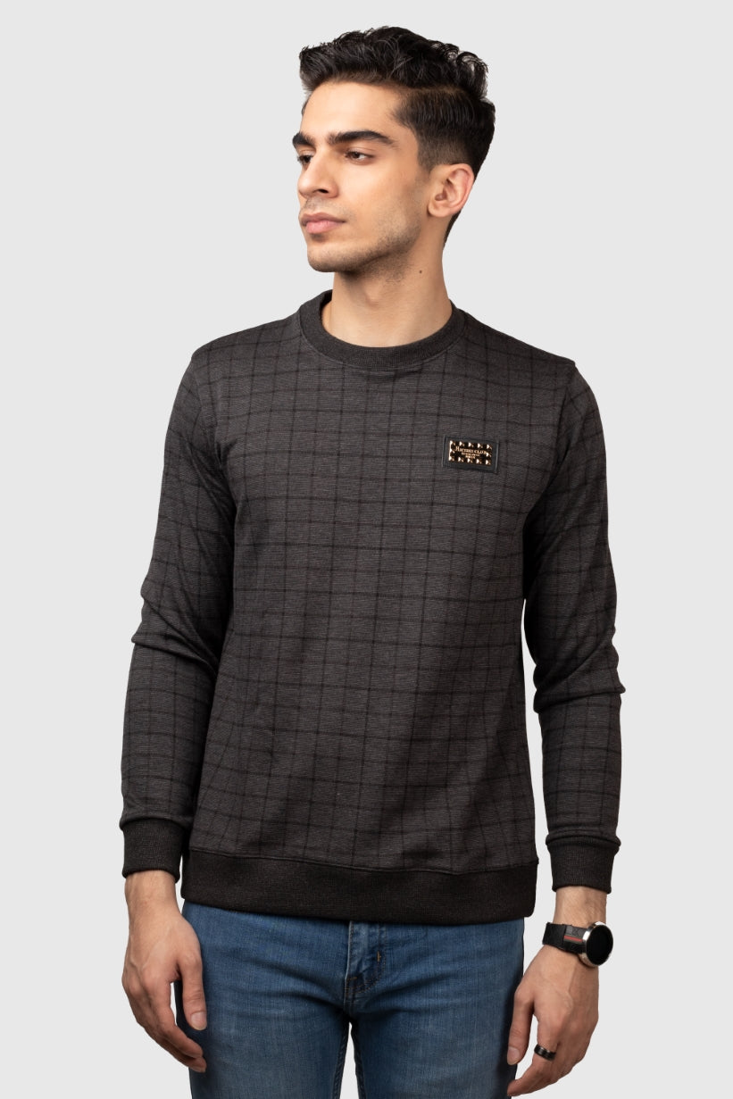 Bold Check Sweatshirt