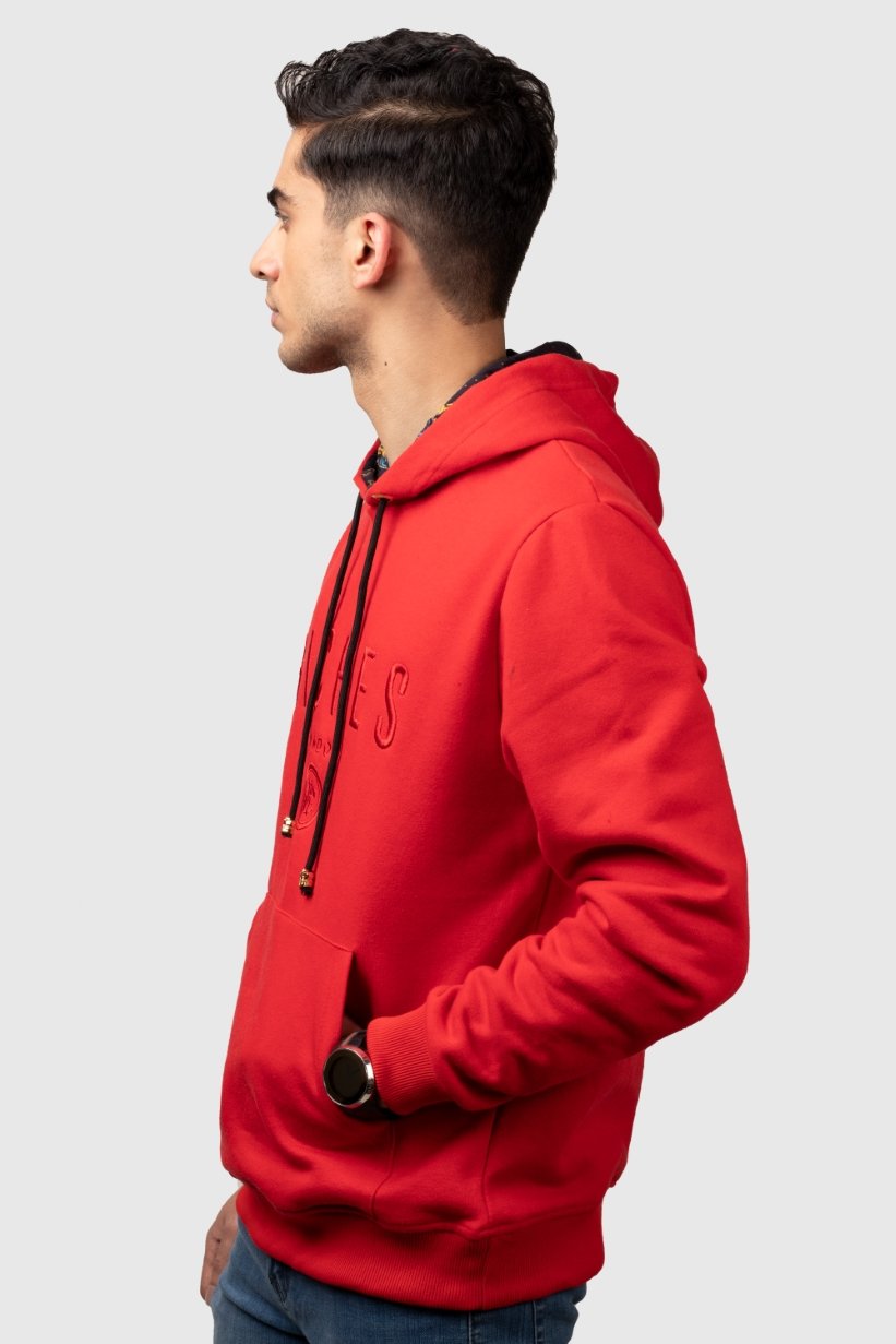 Gallant Pullover Hoodie - Red