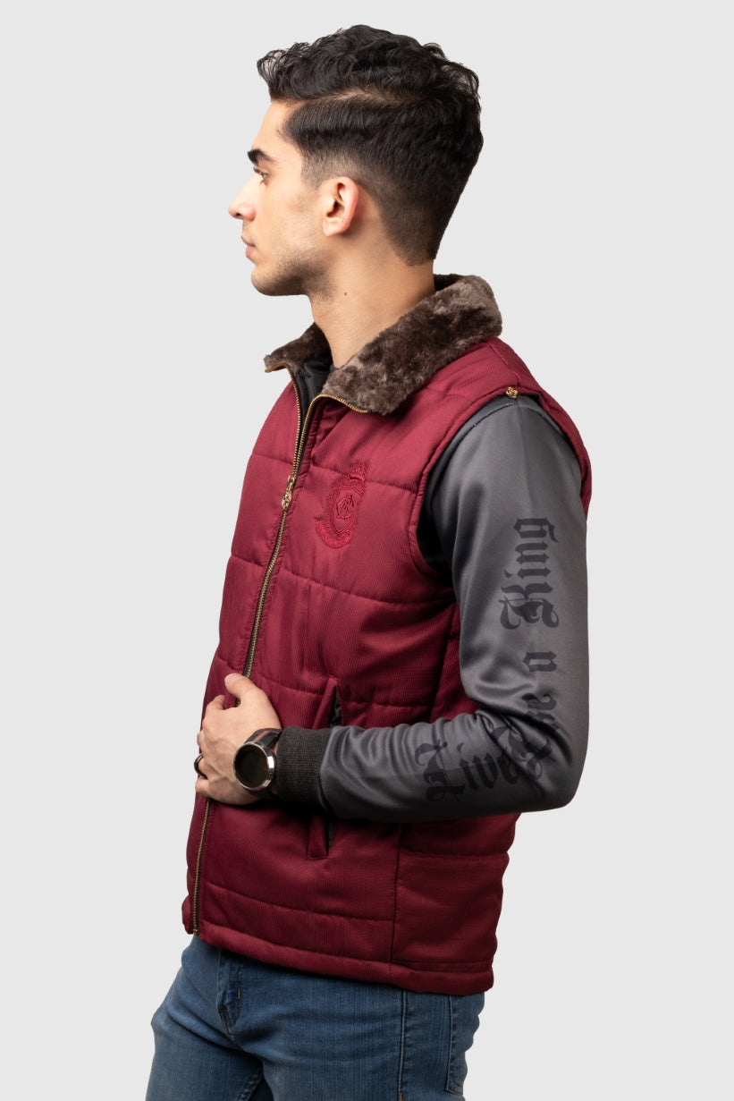 Maroon King Gilet