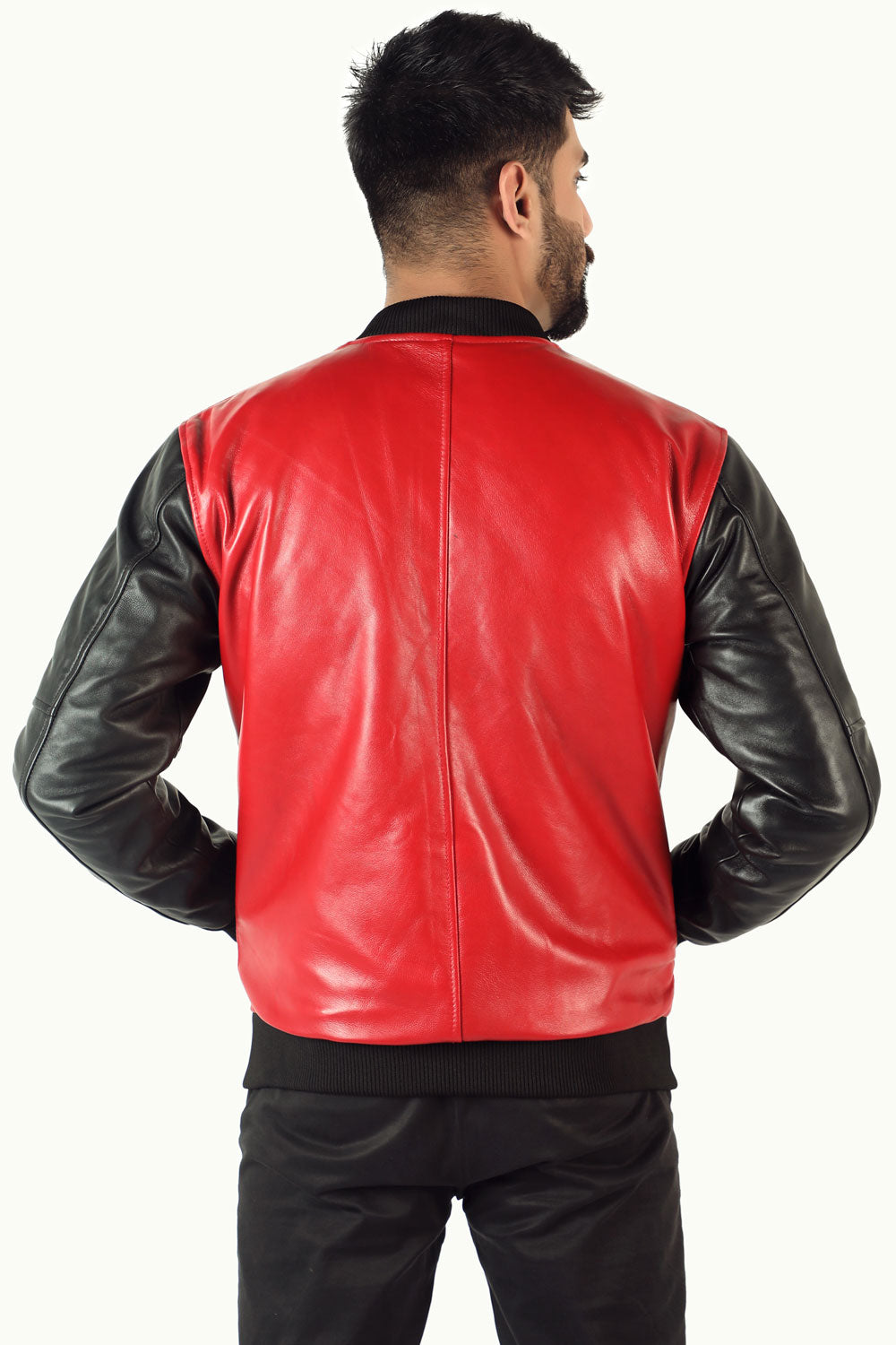 Delta Bomber Jacket - Red