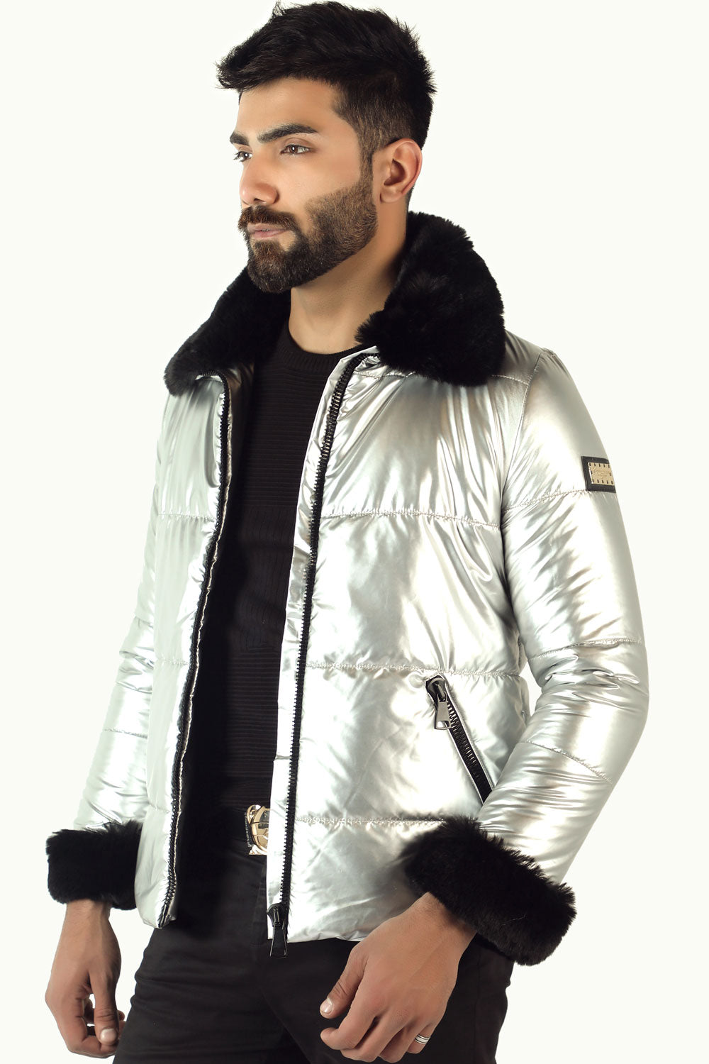 Garner Jacket - Silver