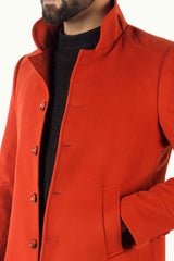 Hoper Overcoat - Red