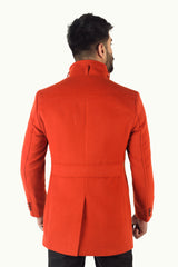 Hoper Overcoat - Red