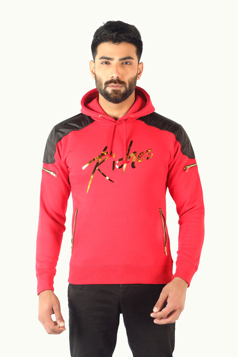 Hunt Overhead Hoodie - Red