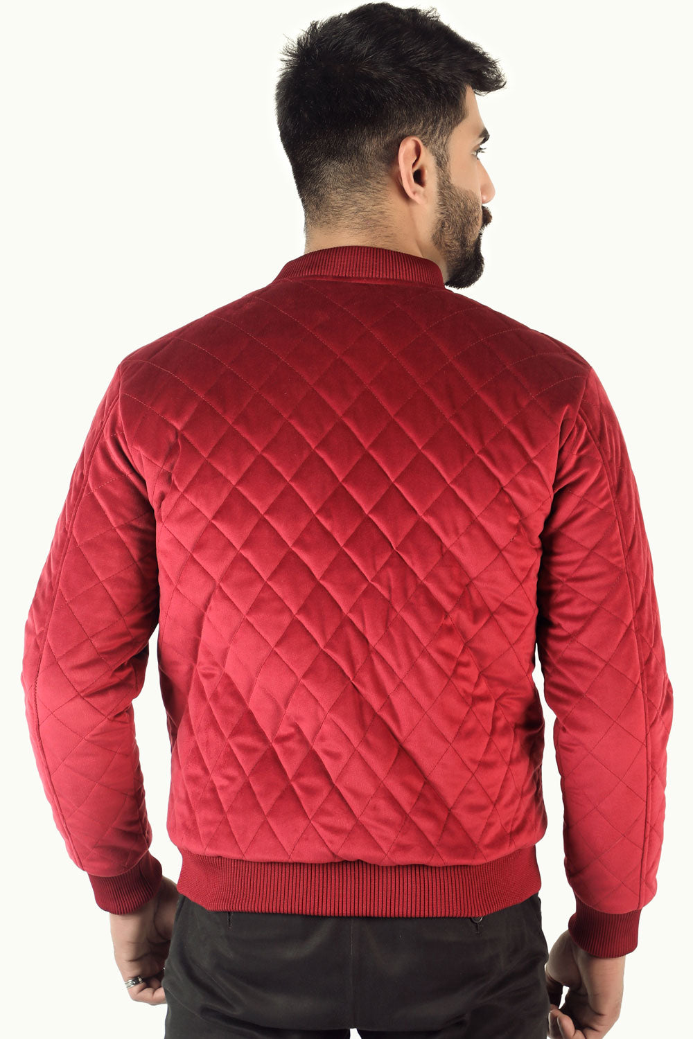 Popular Bomber Jacket - Red